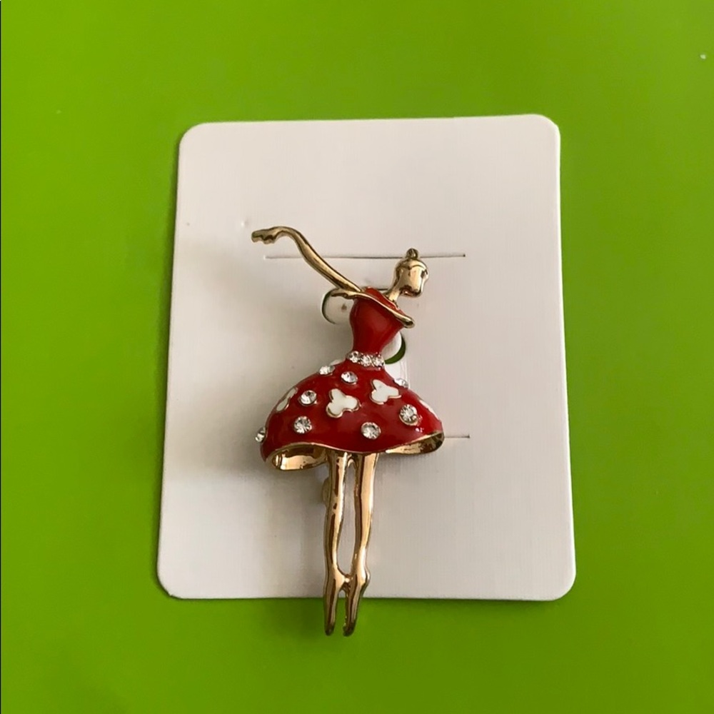 Ballerina Lapel Pin! 👠